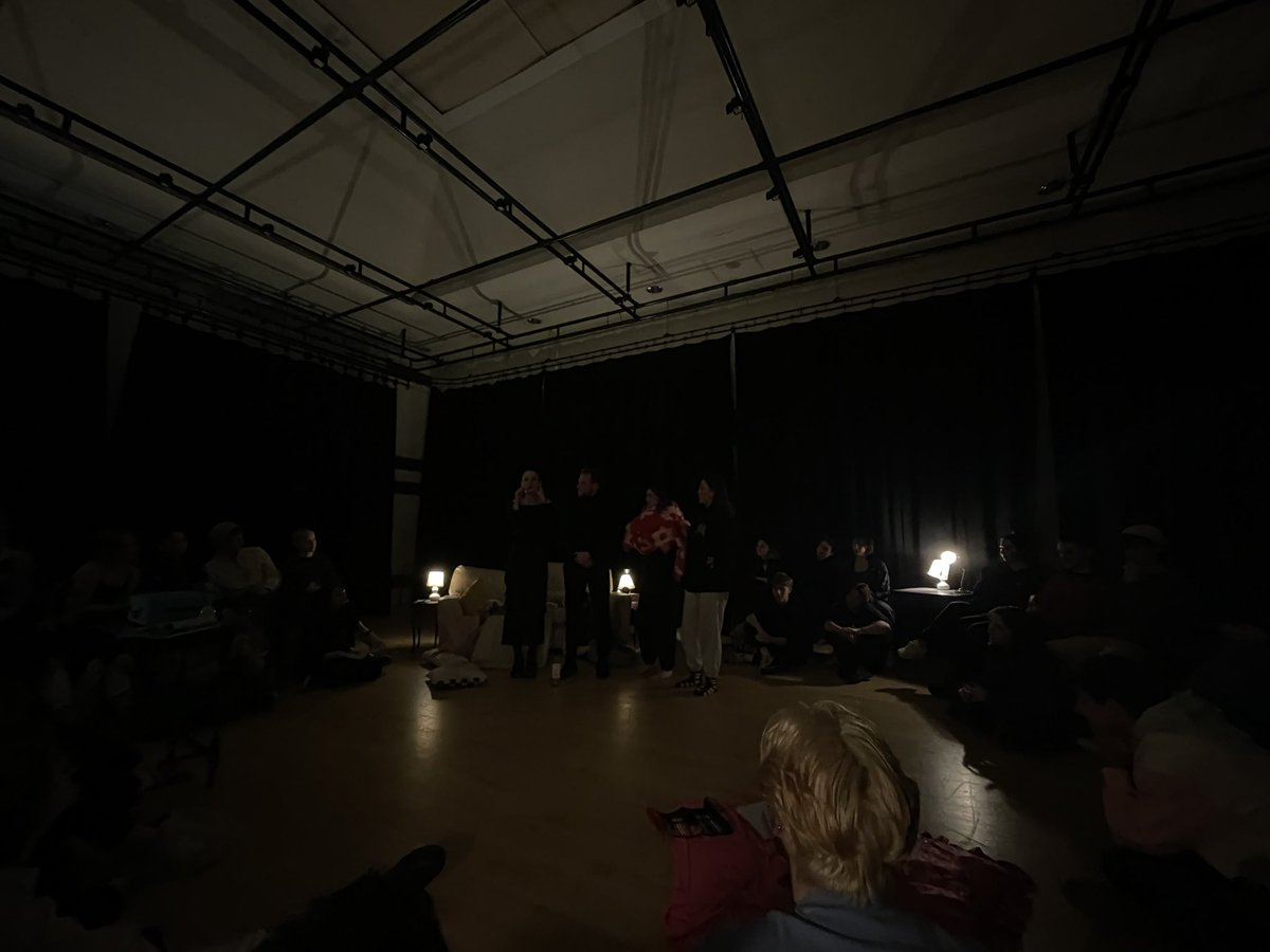 inessawday's tweet photo. My first public performance of ‘I Always Cry On My Birthday’ written by me and directed by @ava_benkova &amp; @SamThomasActing !! Overwhelming turnout, thanks to all who came !❤️🎬 https://t.co/iSkH0ObIdD