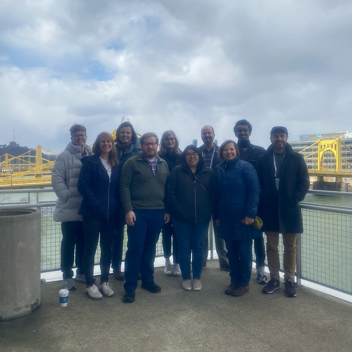 GburgColLibrary's tweet photo. Last week, library staff traveled to Pittsburgh for the 2023 Association of College and Research Libraries conference. A great time and much learning was had by all! #acrl23 https://t.co/BEu1DfrlDZ
