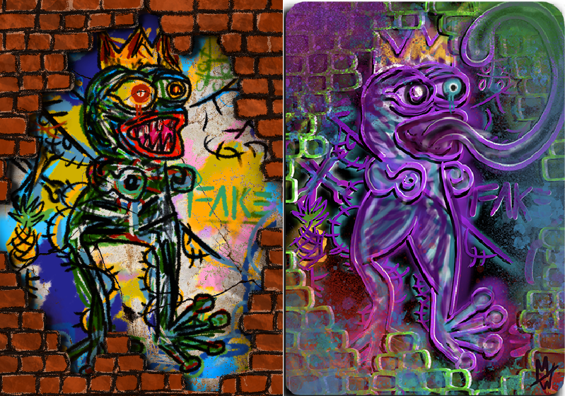 Mandarinemarie_'s tweet image. My first #FakeRare FAKEBASQ is now available on OpenSea including the Subsasset FAKEBASQ.PURPLE

Supply: 50

opensea.io/assets/ethereu…

pepe.wtf/asset/FAKEBASQ

Collectors of FAKEBASQ can contact me with #XCP addy to claim a purple subasset 
Thanks @Giga_Chad_Pepe for collecting