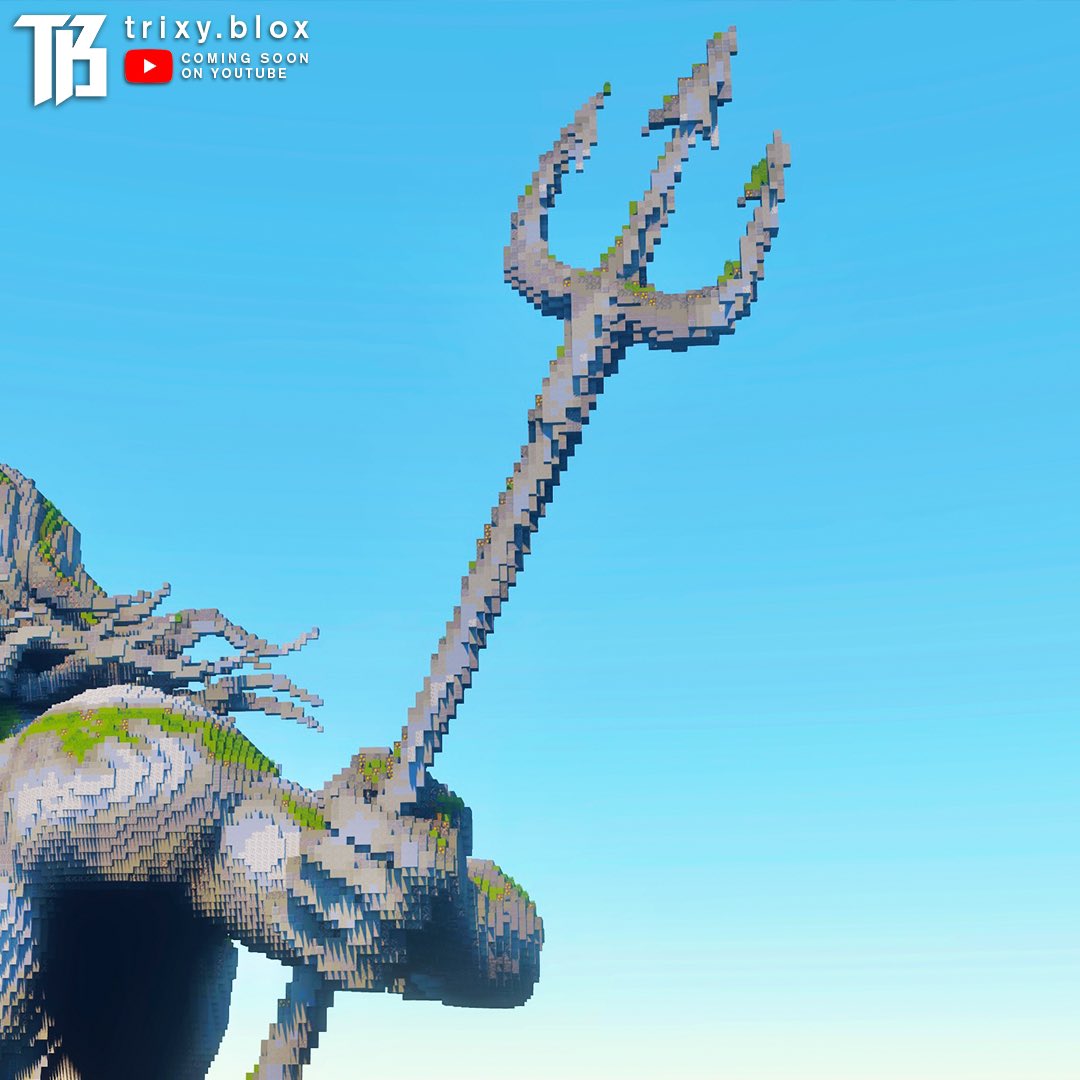 A tiny teaser of a VERY big build! Get ready for a HUGE video, coming next week! 🔱