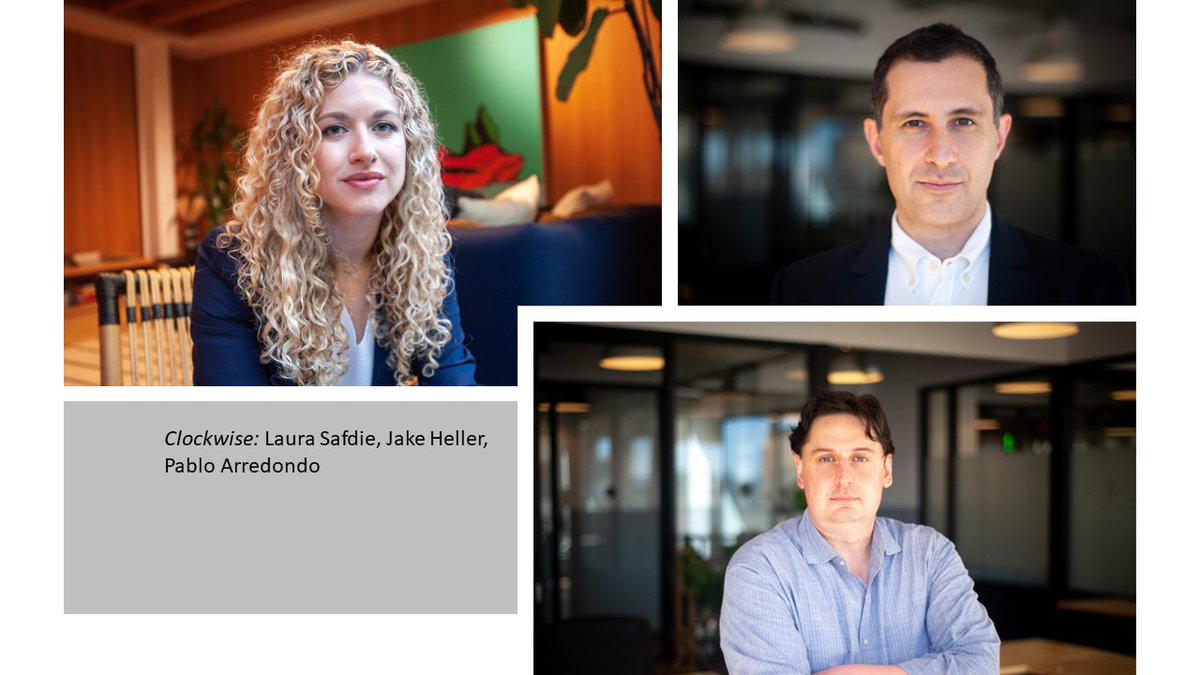 On the latest @LawNextPodcast - The three top execs of @casetext. I speak with @Jacob_Heller @LSafdie and @tweetatpablo. We talk CoCounsel, GPT-4, the bar exam, and more.  lawnext.com/2023/03/on-law…