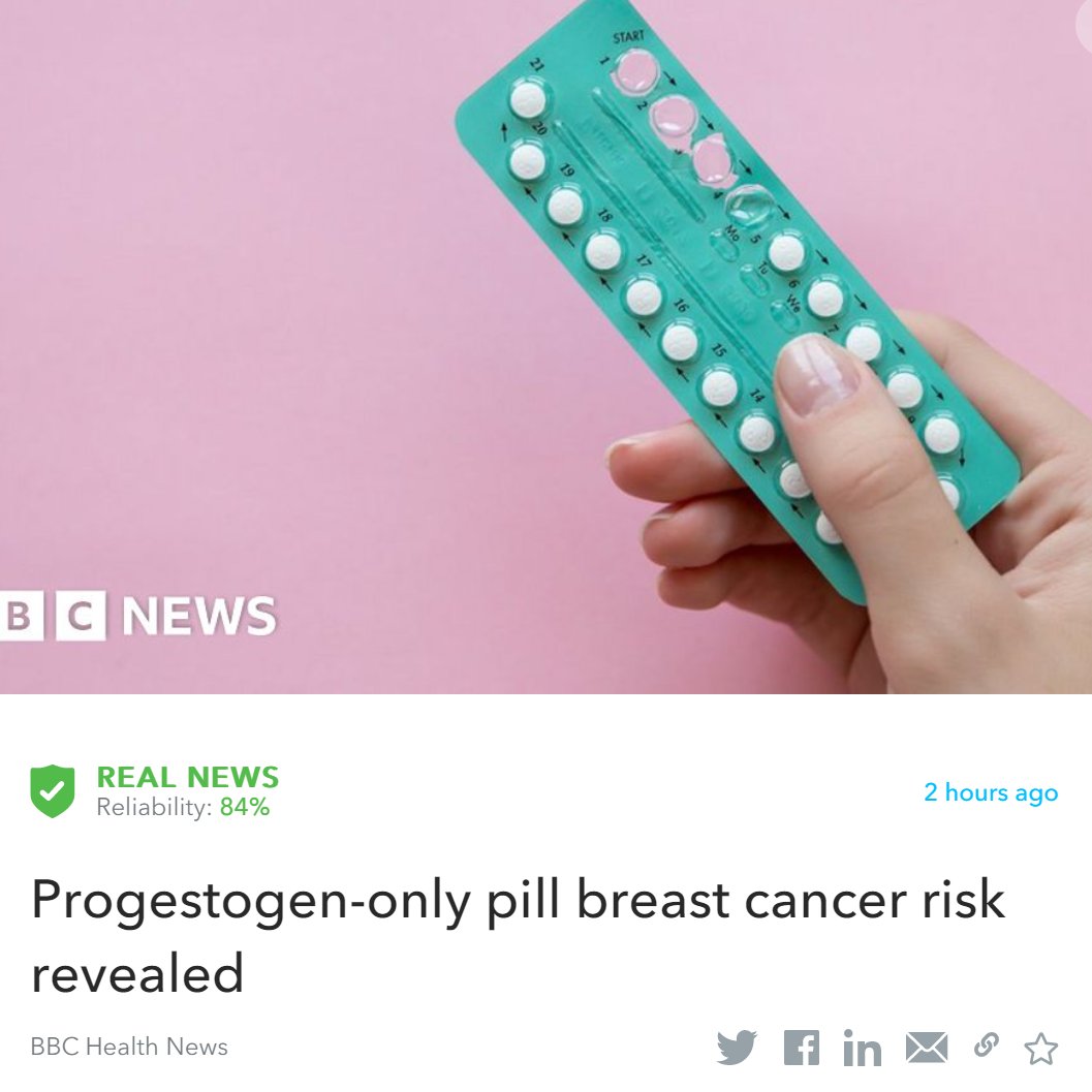 Oigetit_Health's tweet photo. Progestogen-only pill breast cancer risk revealed
https://t.co/XOANeOzJZd
Read More: https://t.co/HyJ8r0dkkV
#realnews #news #AI 
This article has been fact-checked by #Oigetit
 #breastcancerawareness #progestogen #CancerAwareness https://t.co/yr0LRyuHJ9