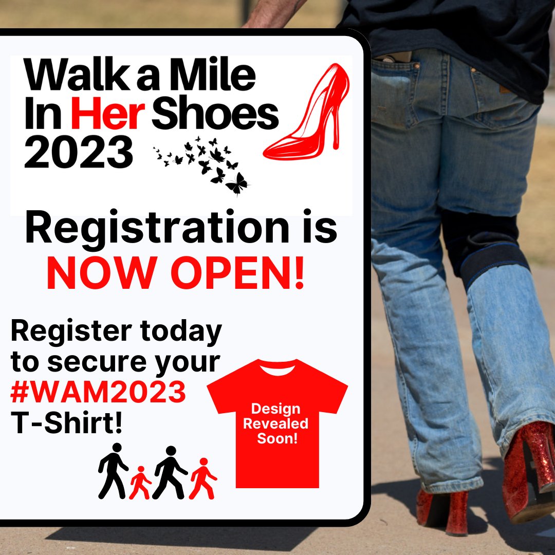 voiceofhopelbk's tweet photo. Registration for Walk a Mile In Her Shoes 2023 is NOW OPEN! 👠Secure your t-shirt with your registration! We can't wait to see you at Safety City on April 29th! Register today: https://t.co/NF1VBhfVHQ https://t.co/THHp5XDdaP