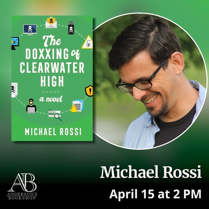 Spotted in Naperville’s local book cathedral, the Nichols Library! Want your own copy? Join me on Tax Day at <a href="/AndersonsBkshp/">Anderson's Bookshops</a> at 2:00 PM! At $0.0001 per word, this book is a steal!

Tickets required: MichaelRossiAndersons.eventcombo.com