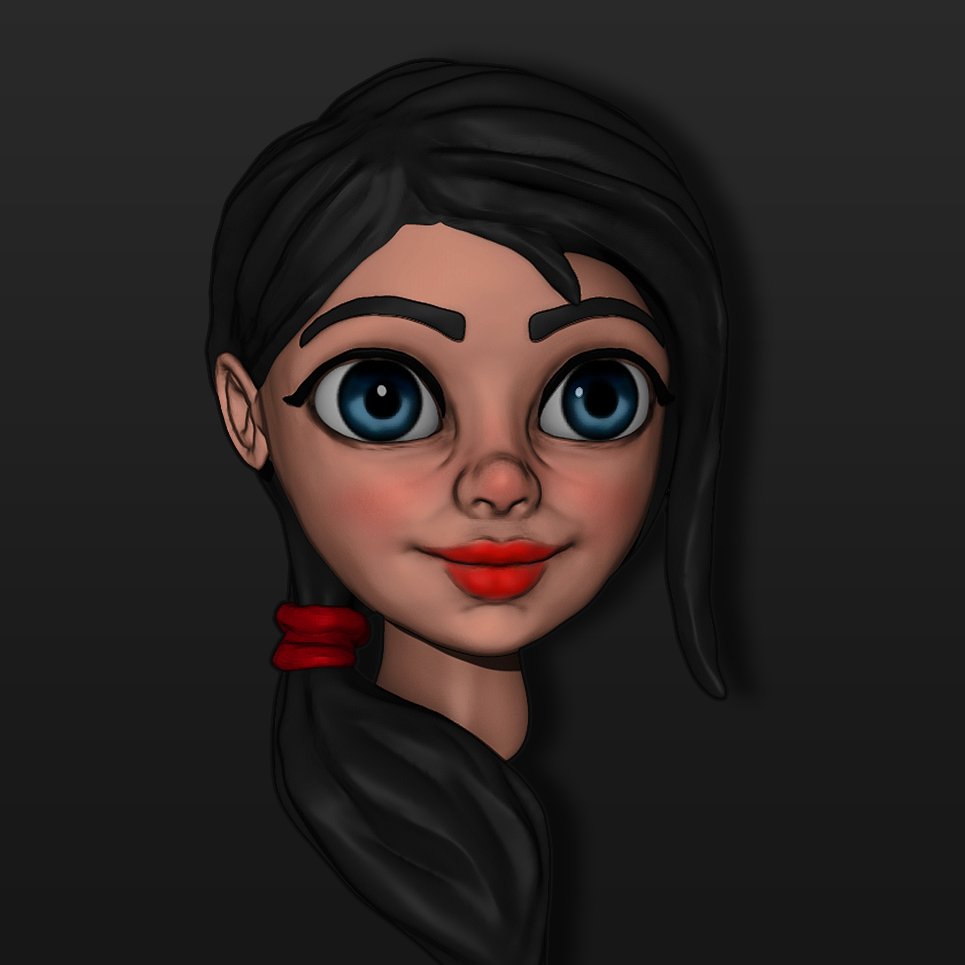 EF_Creations_'s tweet photo. First attempt in ZBrush🎨

#gamedev #indiedev #zbrush https://t.co/8COFZKQS5T
