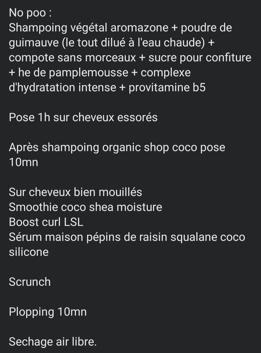 PtiteBouclettes's tweet image. #curlyroutine du jour