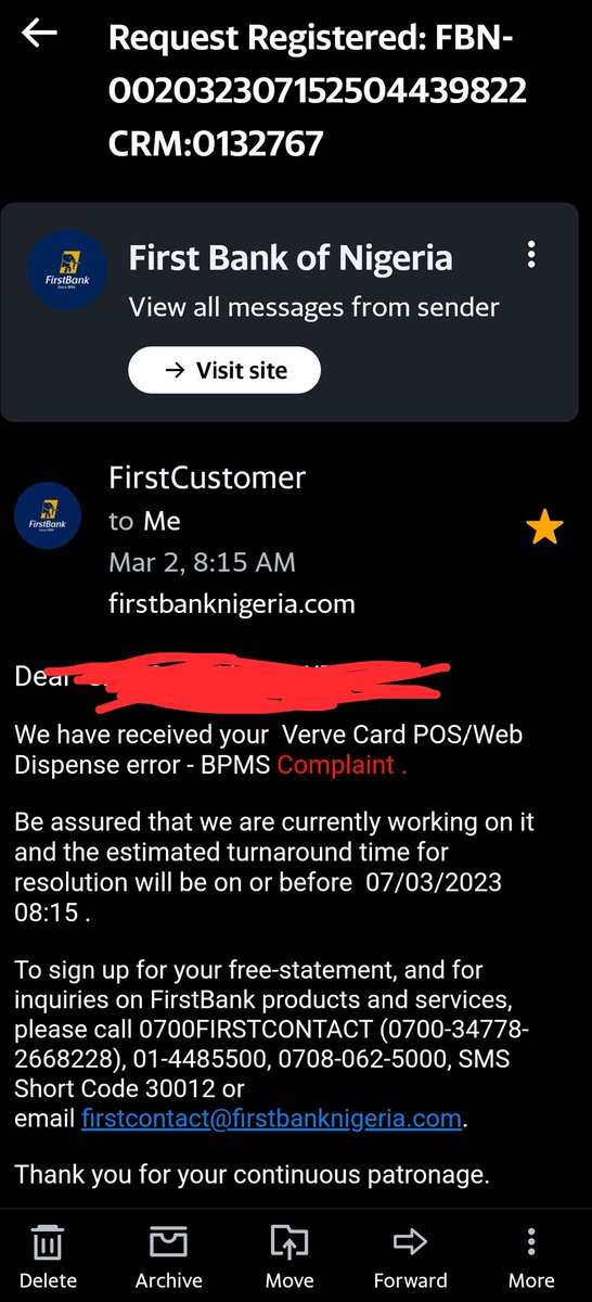 Armstrong492's tweet image. @FBN_help @FirstBankngr this is a month already still waiting for my money that was debited for a failed transaction via Pos DOT 21/2/23 to be #refunded