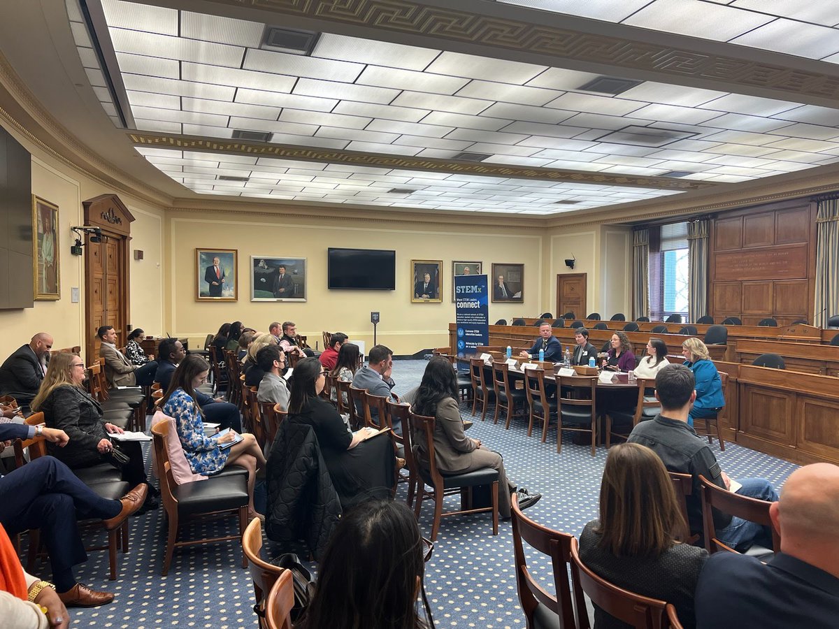 STEMx members have arrived on Capitol Hill, building partnerships to advance STEM through the CHIPS and Science Act, federal priorities, and more