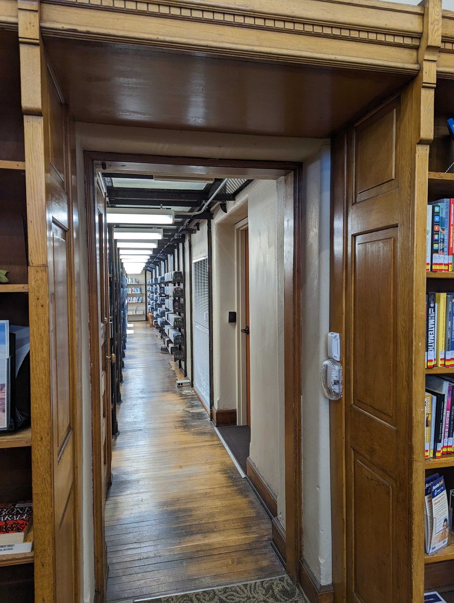 hackleyref's tweet image. Drop by and discover something new at Hackley Library. ~