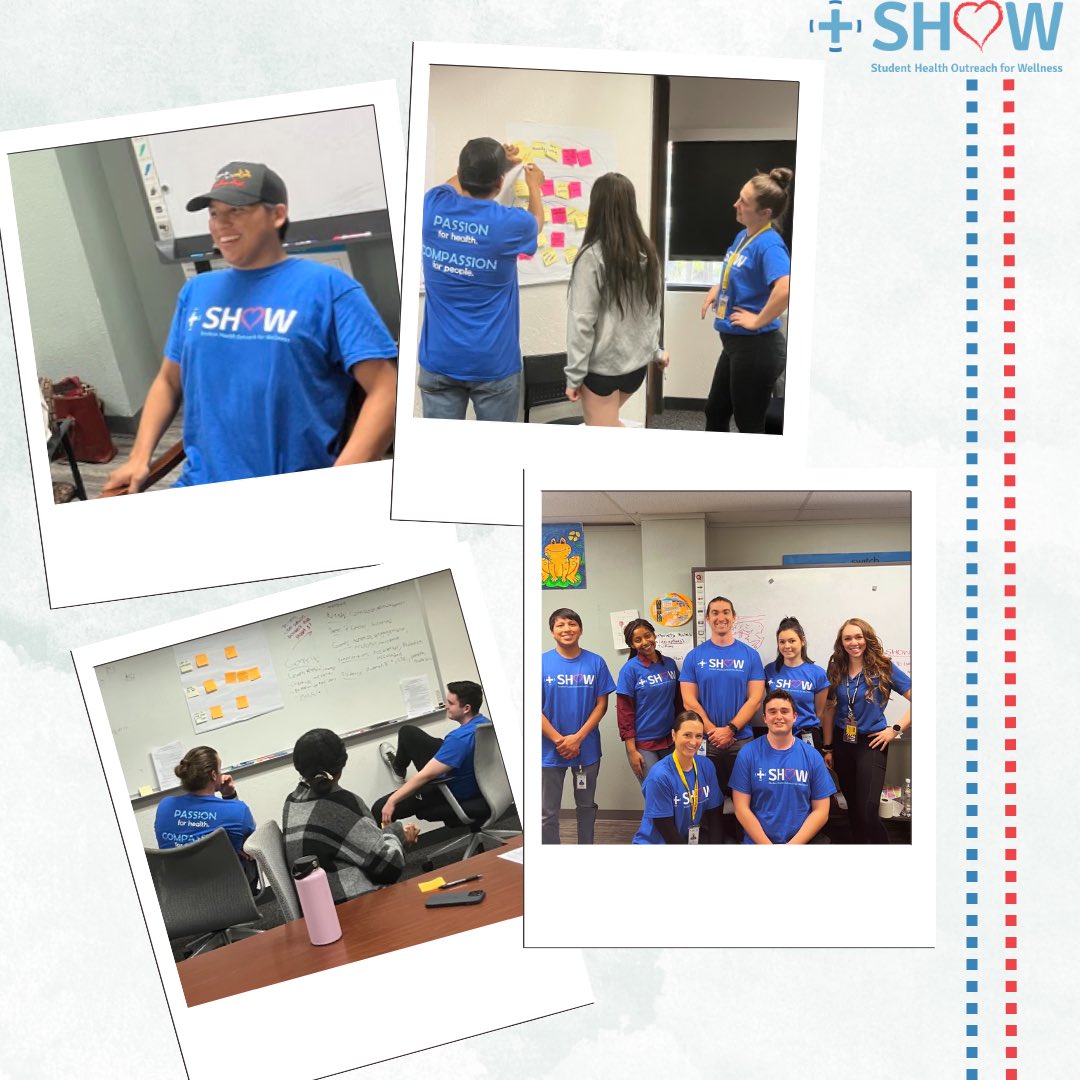 Halfway thru the semester, the HCR/CRD 471 #interprofessional @SHOWazclinic student team has engaged with 71 clients so far! 
After midterm check-in last week, services resumed at Creating Hope AZ thru a Pictionary Storytelling #HealthPromotion activity highlighting culture 💙