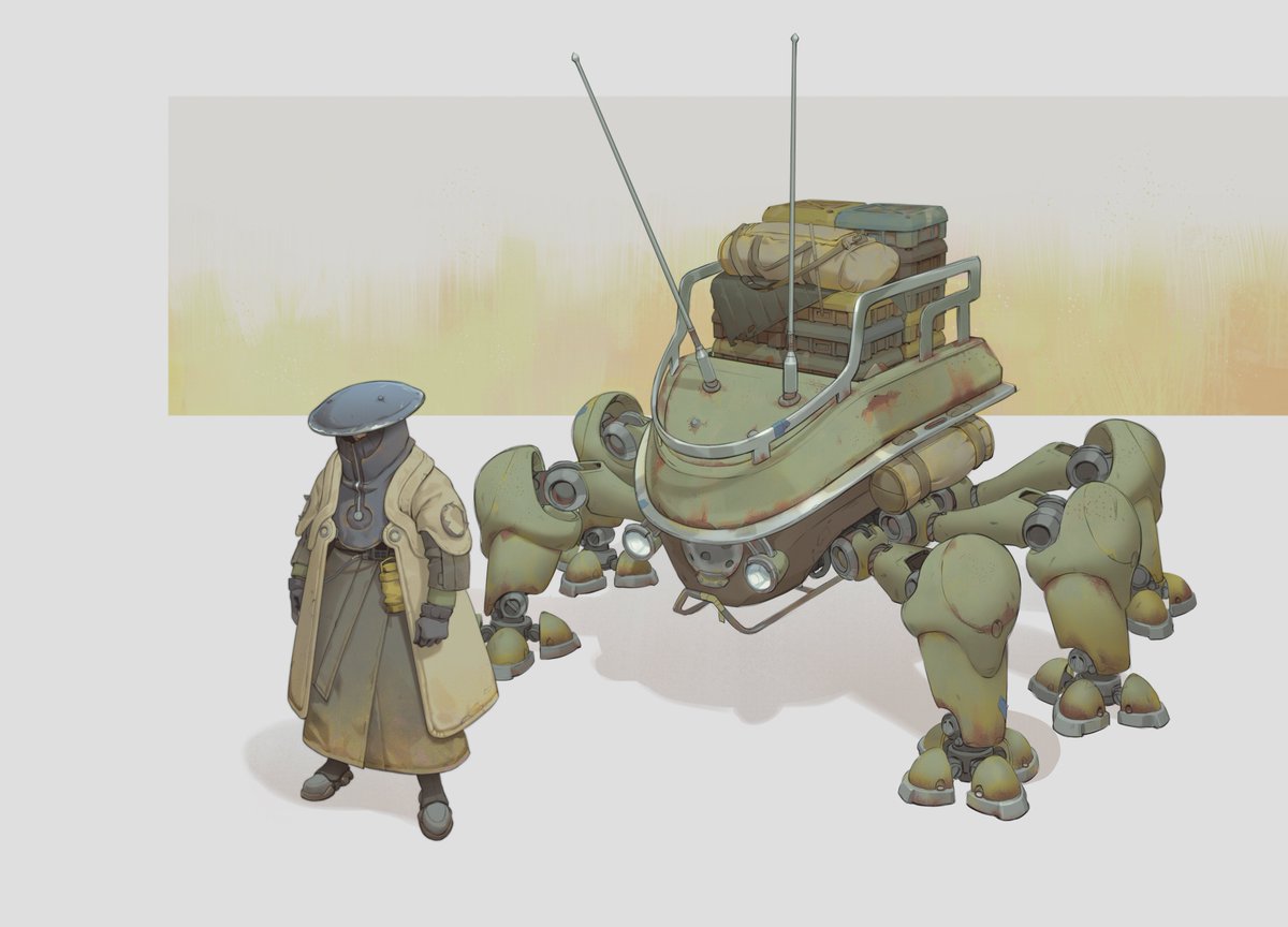 tudvaseva22's tweet photo. Hope u like this girlie and her robo bug 👉👈

I was going for retro vibes, and though I'm not sure if I succeeded, I'm happy to be done with it https://t.co/z307Cjdrss