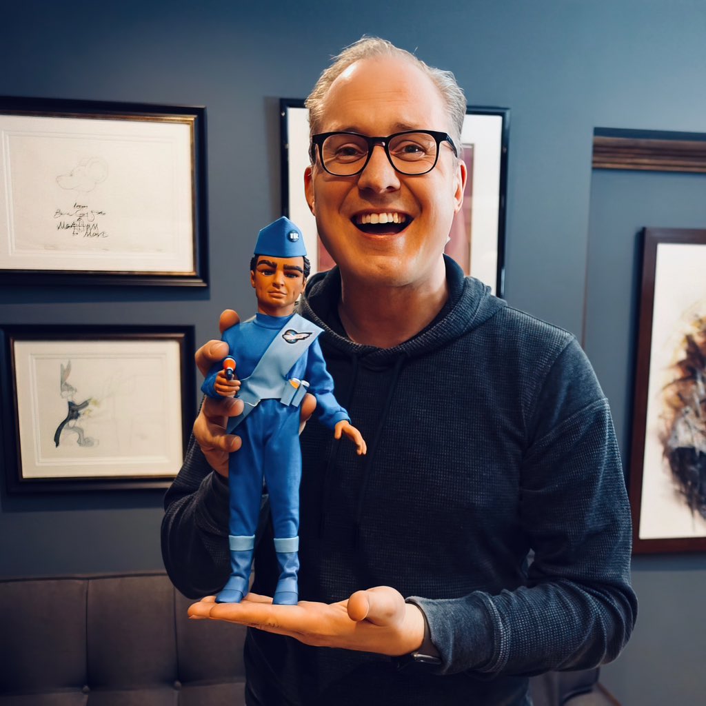 Happy #WorldPuppetryDay - Marionette Edition!! 😎 #ScottTracy #Thunderbirds #ShaneRimmer #VoiceActor #puppets #GerryAnderson