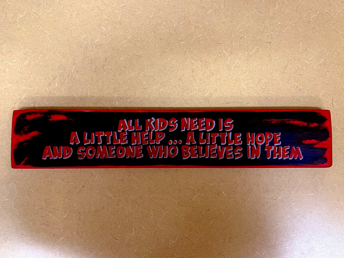 Great gift from one of the best hockey moms around. Perfect for my classroom!