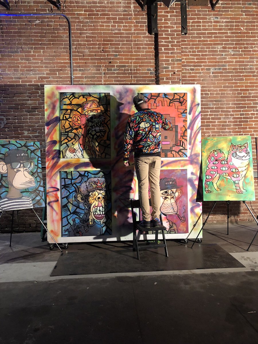 Yo <a href="/TheOtherBlock/">OtherBlock: The One and Only ⚡️</a> was the most fun, inclusive web3 event I’ve attended! Met so many inspiring folks &amp; saw great art. Will be simping for more <a href="/BoredApeYC/">Bored Ape Yacht Club 🍌</a> event plus ones 🤷🏻‍♀️😁