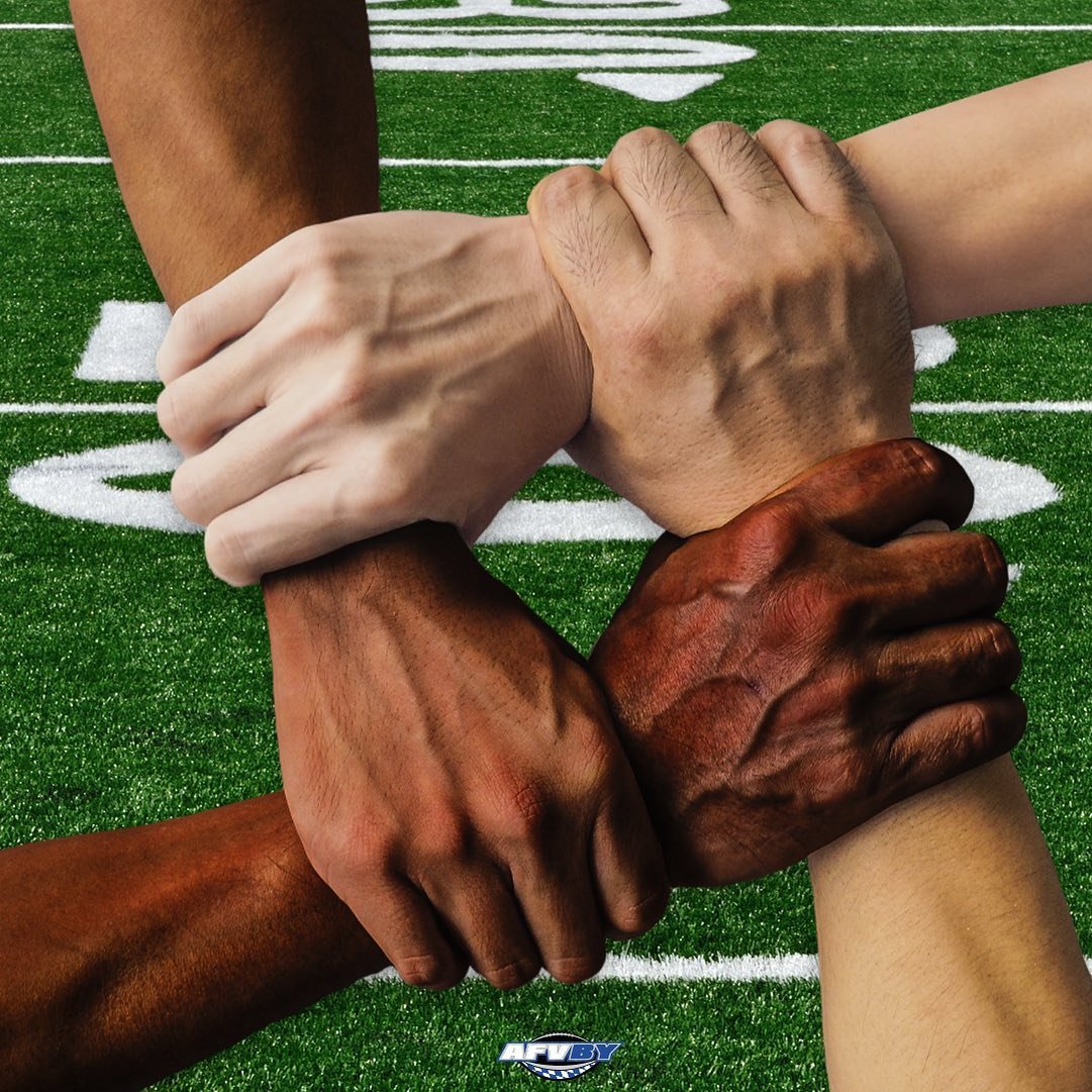 Sport bringt Menschen zusammen.
Unser Sport lebt nicht nur von Athletik und Kraft, sondern auch von Offenheit, Toleranz und Vielfalt.
#AFVBy #AFVD #taggegenrassismus #internationalertaggegenrassismus #STOPRACISM