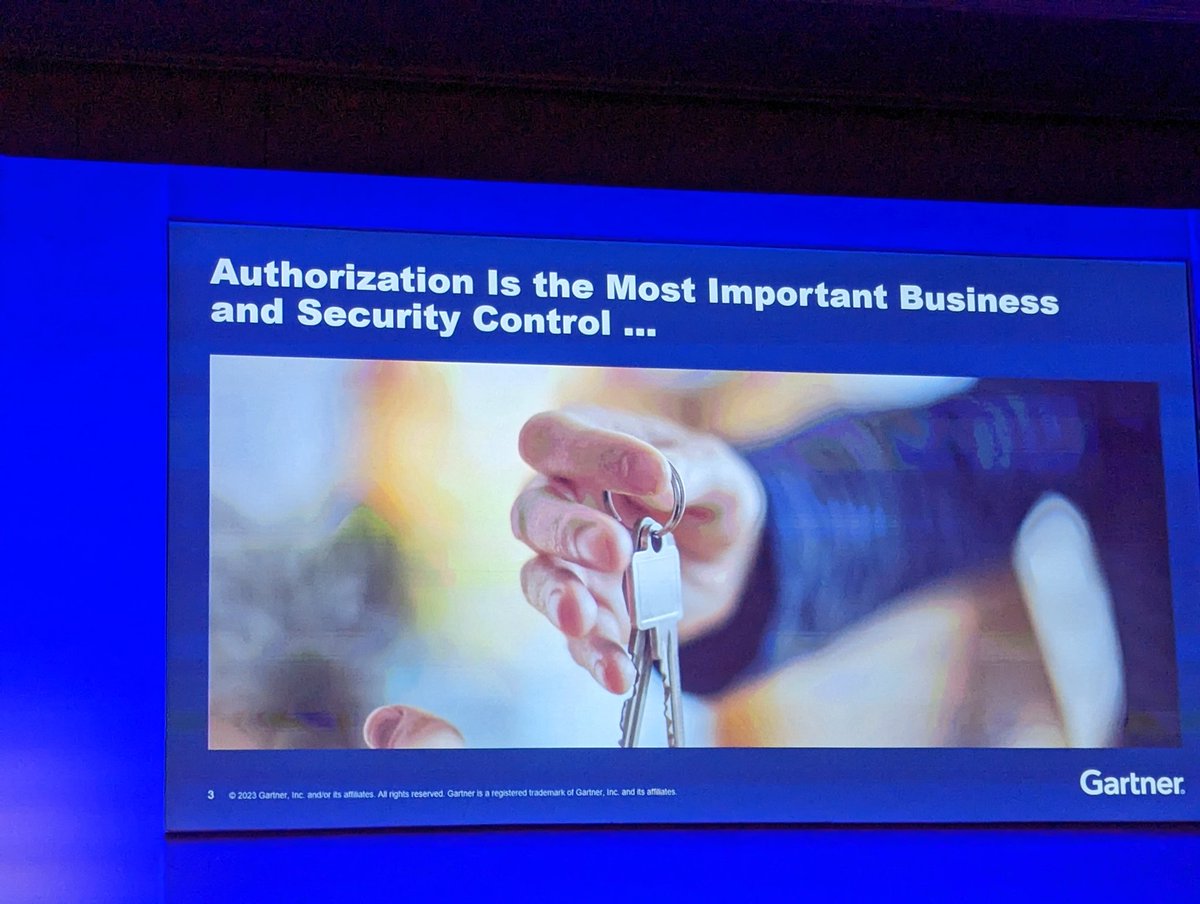 Don't we agree! #GartnerIAM