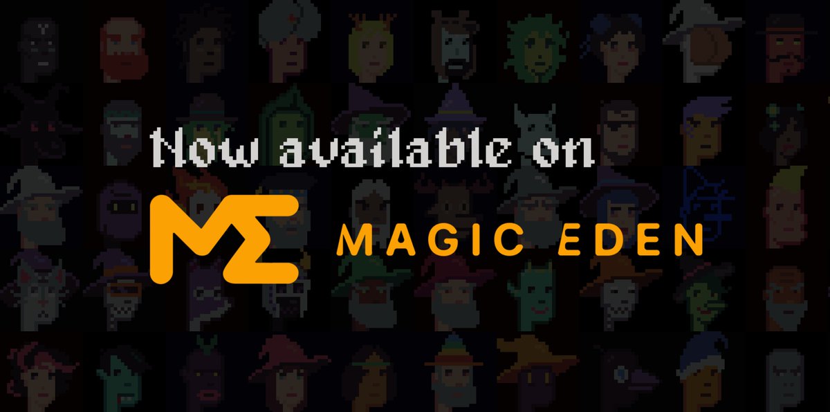 FBTCPunks's tweet image. 🤝 We're stoked to be among the first collections to be listed on @MagicEden! 

#Ordinals #Bitcoin #BTC #NFT #MagicEden