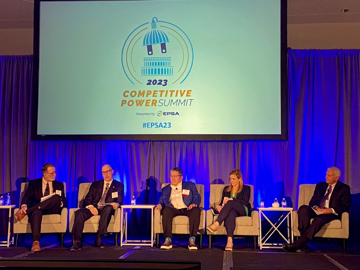 Our last panel of the day tackles rising and evolving physical and #cyber threats to the #electric system. Feat: <a href="/FBI/">FBI</a> Cyber Division's John Rovinski Jr., <a href="/NERC_Official/">NERC</a>'s Manny Cancel, <a href="/ENERGY/">U.S. Department of Energy</a>'s <a href="/MaraWinn/">Mara Winnett</a> &amp; <a href="/RichardMroz/">Richard Mroz</a>. Moderated by <a href="/rtoinsider/">RTO Insider™</a>'s <a href="/RichHeidorn/">Rich Heidorn Jr.</a>  

#EPSA23 #Energy