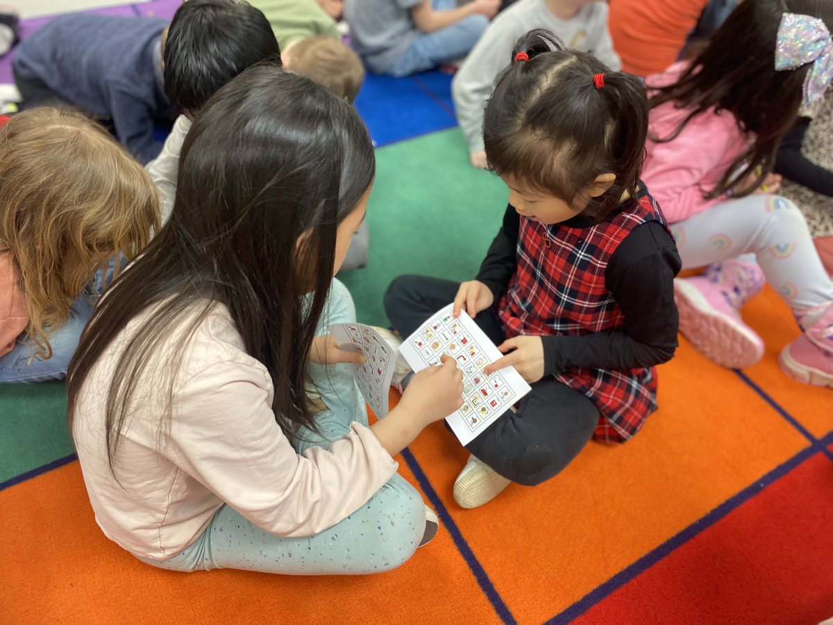 Our little Mustangs spent time learning to use AAC devices (Talkers) to help them communicate with all of our kindergarten friends. Thank you Dr. Harper and Miss Maddie for a great afternoon of learning. #InclusionMatters #martellkinders <a href="/martellmustangs/">Martell Elementary School</a> #OneTROY