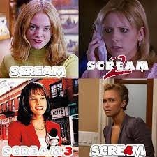 The MVP'S of the @ScreamMovies @rosemcgowan @SarahMGellar @parkerposey @haydenpanettier