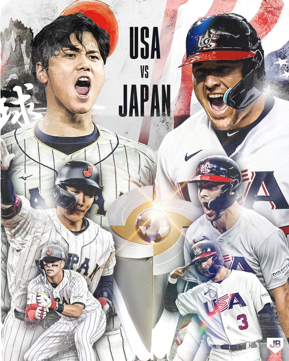 Just Baseball on Twitter "The World Baseball Classic Final begins in two hours!!! USA vs. Japan