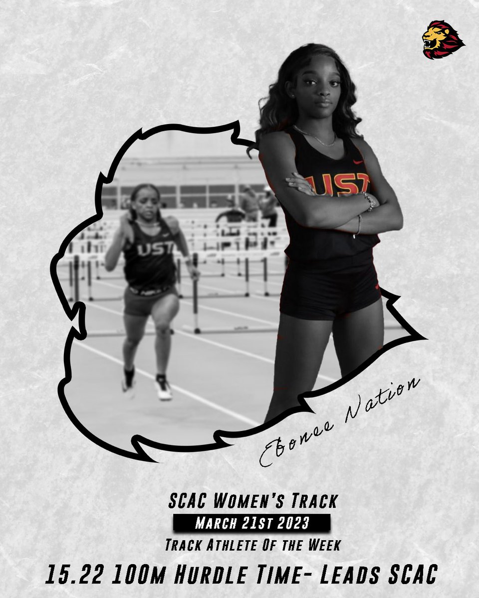 ⭐️TRACK-STAR⭐️ Building off her stellar 15.22 100m Hurdle time, Ebonee Nation  picks up @scac_sports Women’s Track Athlete of the Week Honors 🏃‍♀️🏃‍♀️🏃‍♀️

#CeltCulture | #RunIt