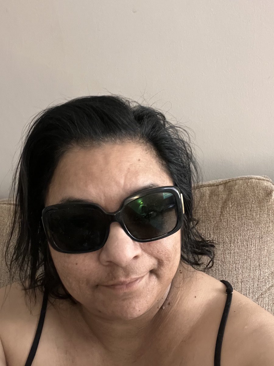 Wearing sunglasses inside the house. Light sensitivity is just one of the symptoms of migraine. Migraines are for real, and they ruin people’s lives. The medications to mitigate the migraine costs upwards of $600/month. #notjustaheadache