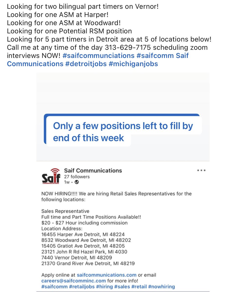 #metro #metrobytmobile #saifcomm #saifcommunications <a href="/saifcomm/">Saif Communications</a> ##detroitjobs #michiganjobs #tianguisdemichigan #tianguismichigan