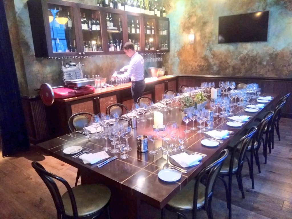 EltonMaryon's tweet photo. Smashing evening @Cabotte_ 48 #GreshamStreet with Colin Wynter KC @QcWynter & some very special guests - terrific food & wine & great company. https://t.co/QlE71G8zus