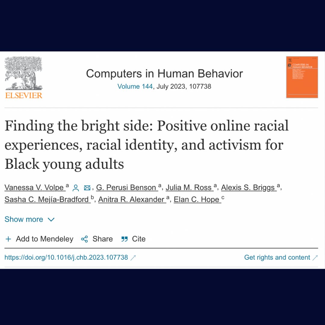 REC (@recastingrace) on Twitter photo PhD student <a href="/SashaCMejia/">Sasha C. Mejia-Bradford</a>, with <a href="/DrVanessaVolpe/">Dr. Vanessa Volpe (vole-pay)</a>, published a new article:
…ncedirect-com.proxy.library.upenn.edu/science/articl… PhD student <a href="/SashaCMejia/">Sasha C. Mejia-Bradford</a>, with <a href="/DrVanessaVolpe/">Dr. Vanessa Volpe (vole-pay)</a>, published a new article:
…ncedirect-com.proxy.library.upenn.edu/science/articl…