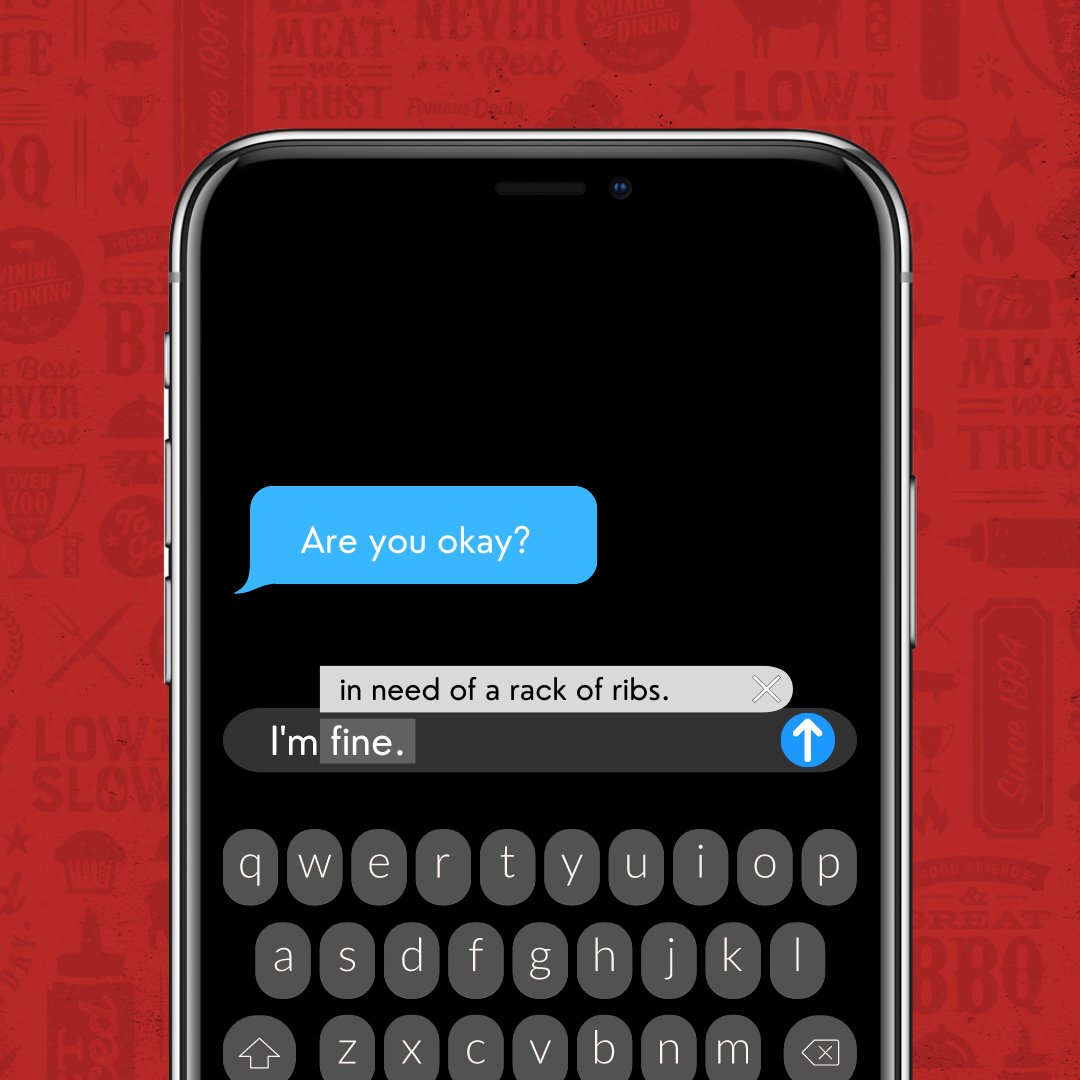 Check on your bbq-loving friends 😕