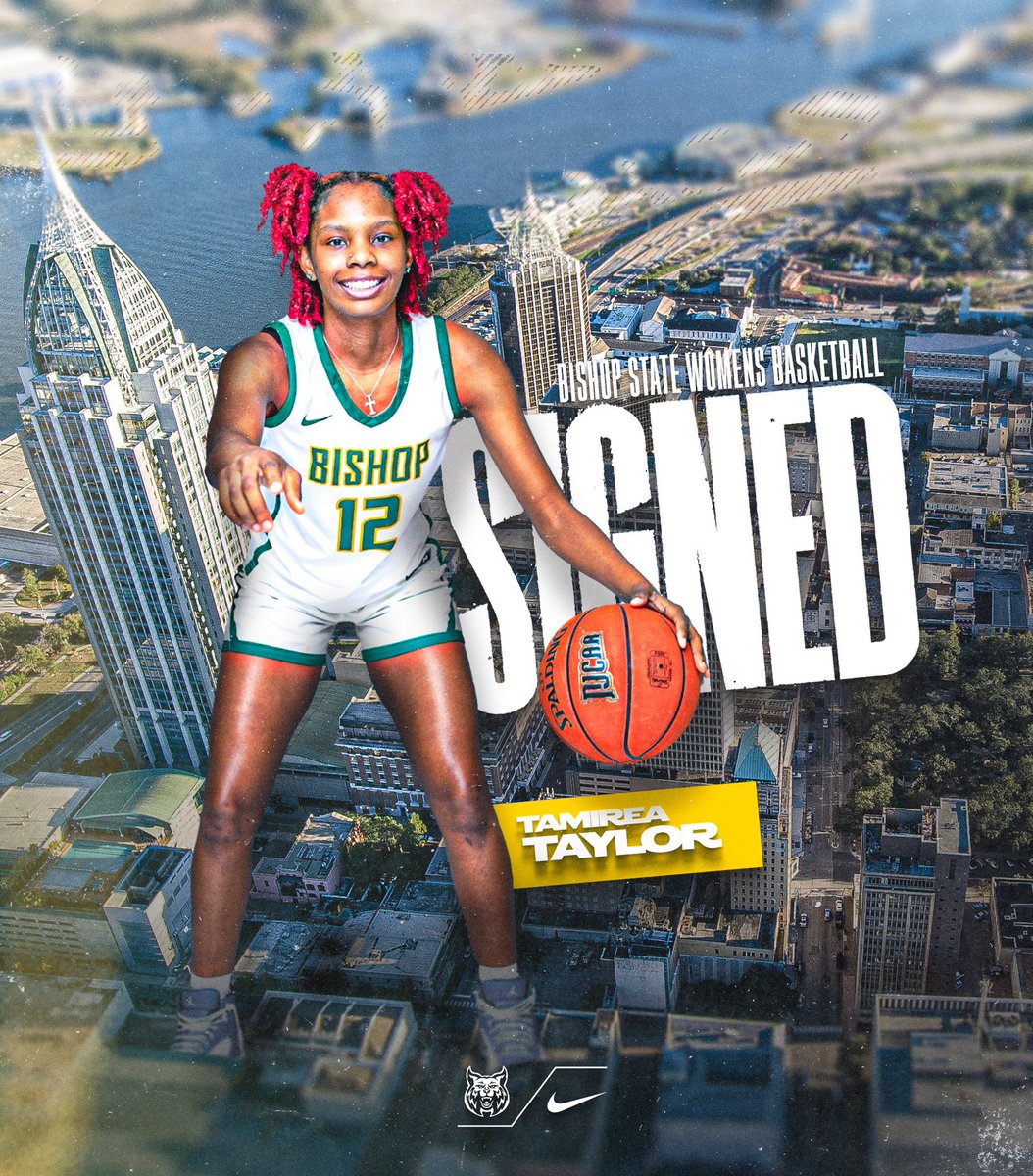 BishopStateWBB 🏀 (@bishopstatewbb) on Twitter photo Signed ✍🏾 <a href="/tamirea/">tamires silva</a>.10 ✅
#WeAreBishop 😼💚
Welcome Tamirea Taylor
🏀 6’0 Guard/Forward
📍BIRMINGHAM, AL
#Signed #weareBishop #Ri23toTheTop #BigBishop
#Bishopstate #WBB #HBCU ✊🏾
<a href="/McAdoryGBB/">McAdory Lady Jackets Basketball</a> Signed ✍🏾 <a href="/tamirea/">tamires silva</a>.10 ✅
#WeAreBishop 😼💚
Welcome Tamirea Taylor
🏀 6’0 Guard/Forward
📍BIRMINGHAM, AL
#Signed #weareBishop #Ri23toTheTop #BigBishop
#Bishopstate #WBB #HBCU ✊🏾
<a href="/McAdoryGBB/">McAdory Lady Jackets Basketball</a>