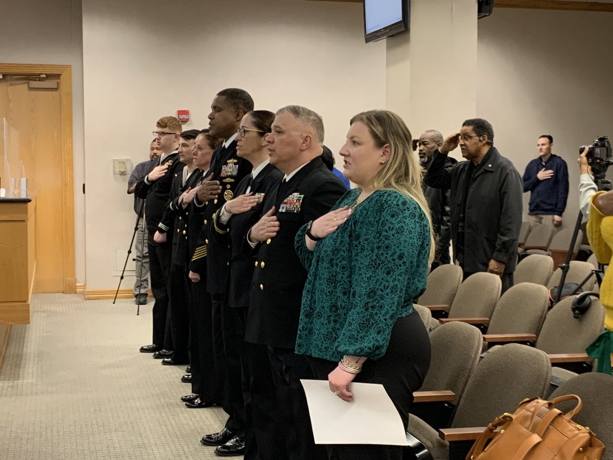 The Caddo Commission was delighted to welcome Rear Admiral Dion English to Caddo Parish to address citizens as part of the <a href="/USNavy/">U.S. Navy</a> ‘s #NavyWeek. <a href="/NACoTweets/">NACo</a> #CaddoParish <a href="/NavyOutreach/">yeri</a>