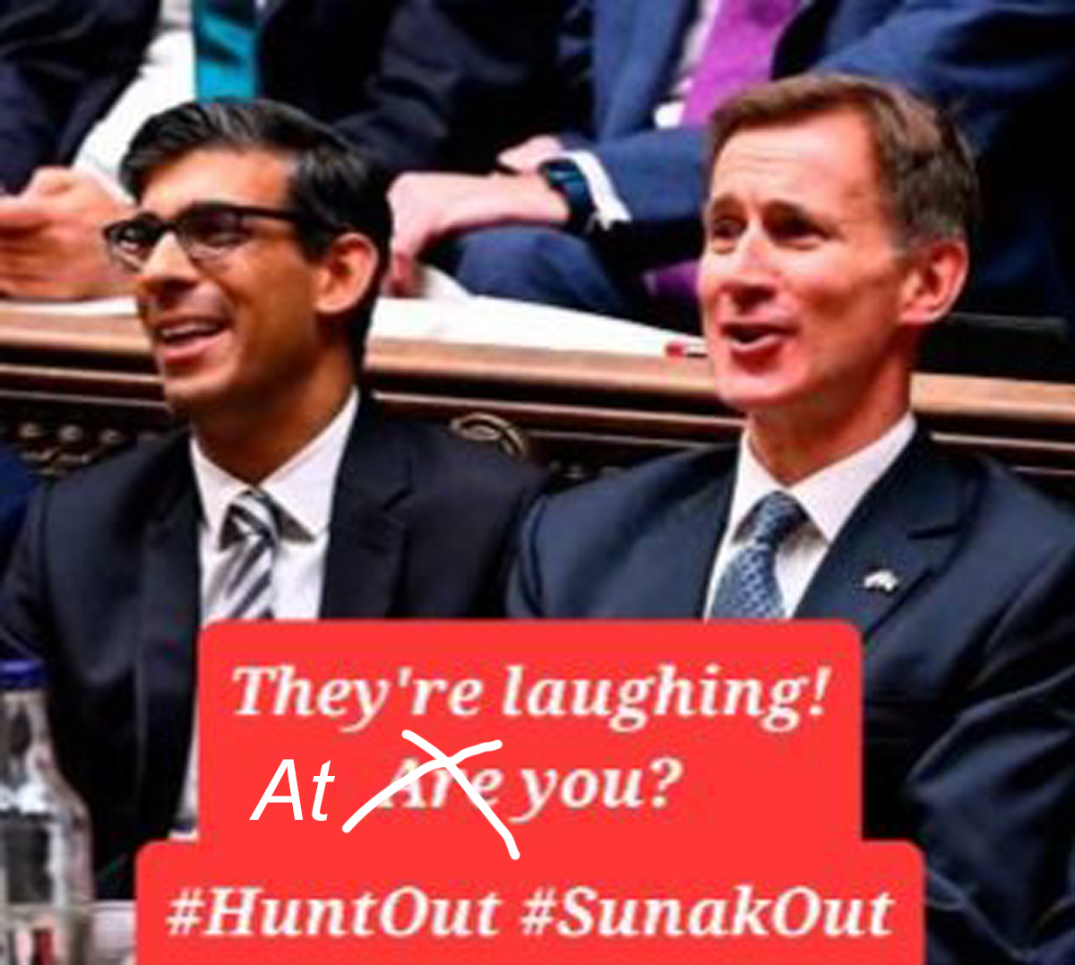 deGourlay's tweet image. Fixed it!
#HuntOut #SunakOut