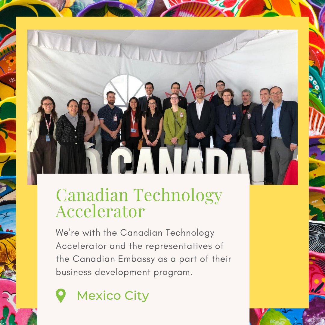 Exciting news! Healthy Hydroponics has arrived in Mexico as part of the Canadian Tech accelerator program 🌿🌱🔬 #HealthyHydroponics #PathogenDetection #MexicanFarmers #CanadianTech