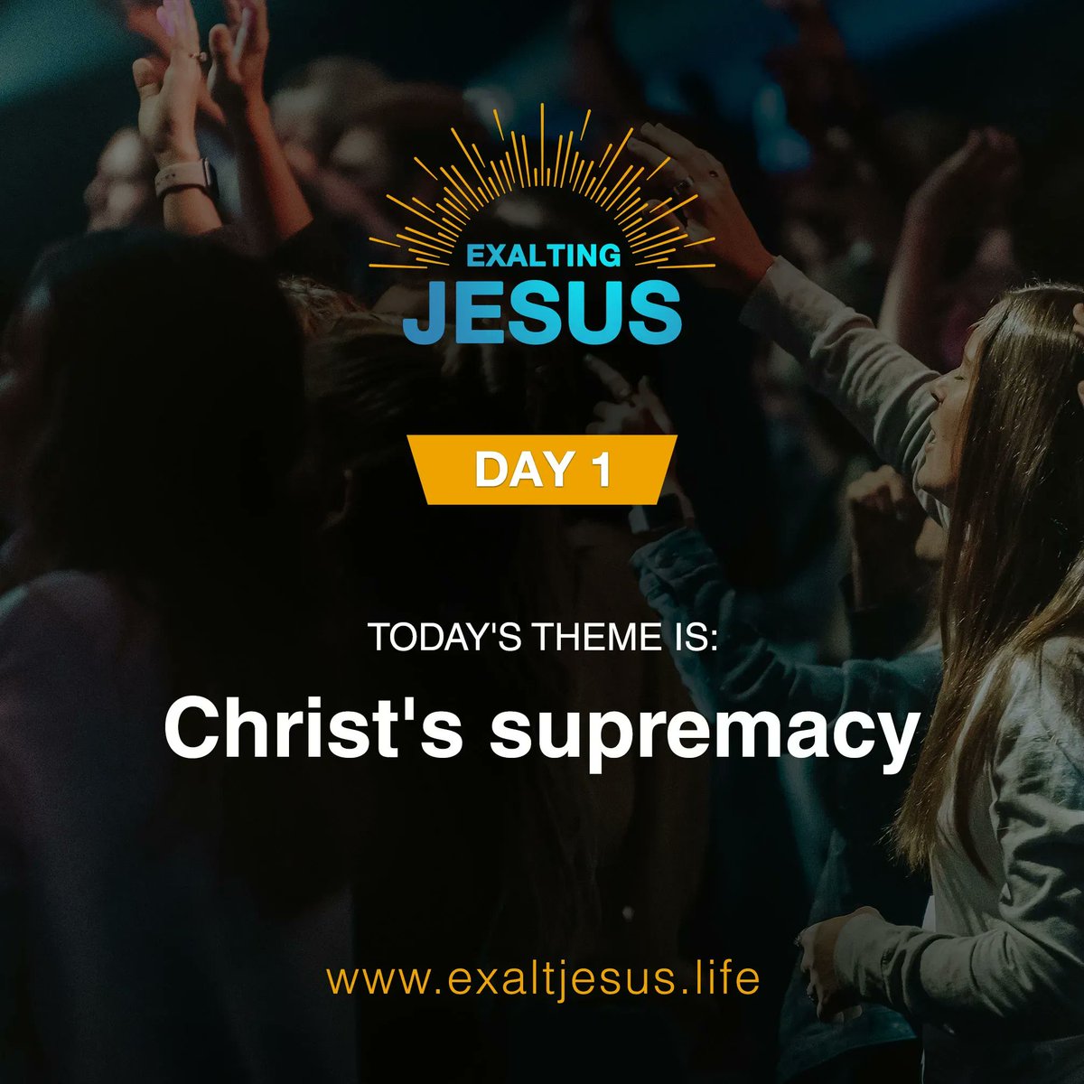 ChristNowOnline's tweet photo. Exalting Jesus is a series of 21 short daily video devotionals &amp; a free opportunity for you to explore and experience more of what this Christ Awakening journey can mean for you!

Join thousands worldwide! Start at any time. It’s free!

https://t.co/XWcrLM3Kip 

#exaltjesus https://t.co/FXmBJvpOPD