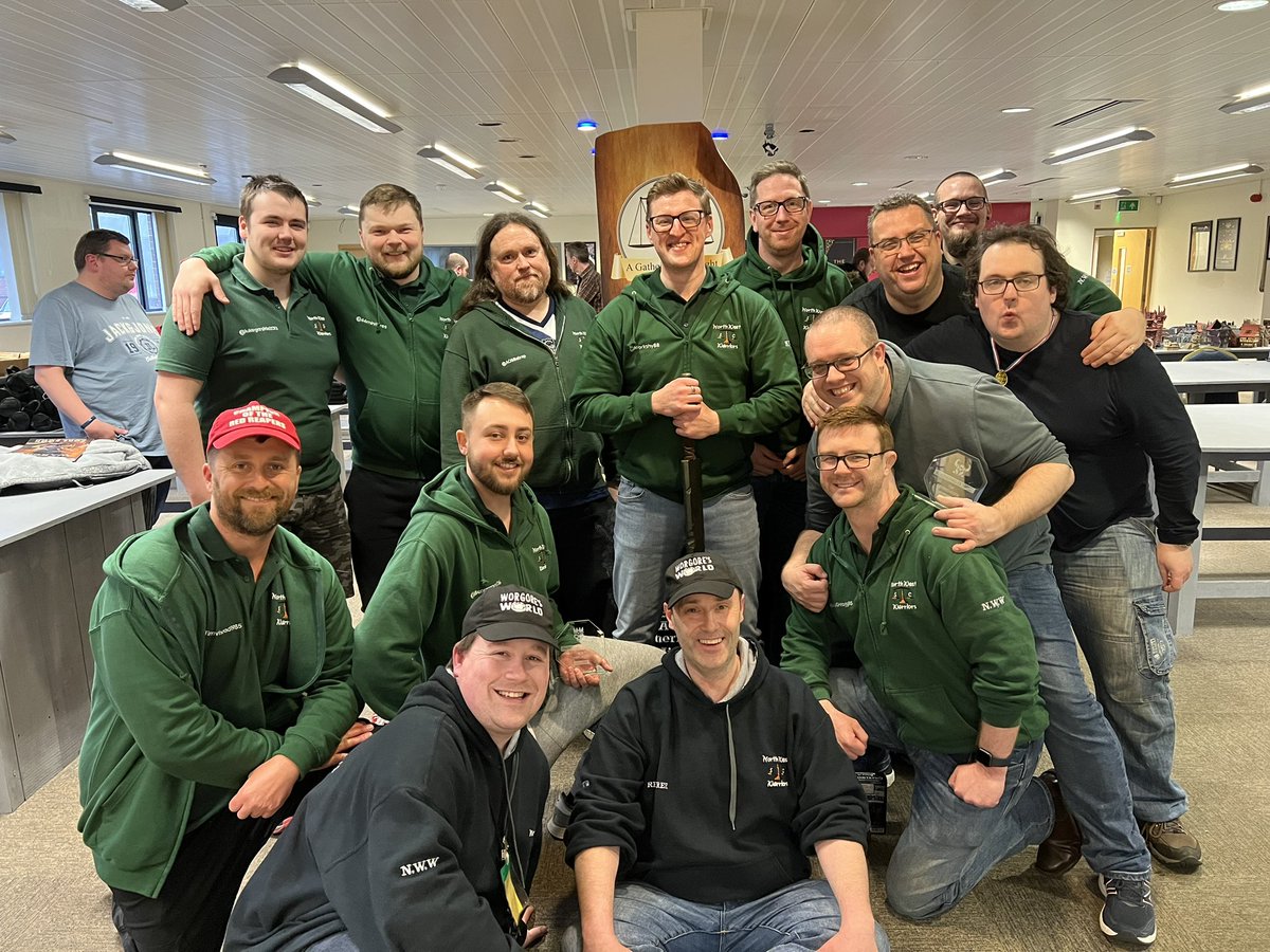 zsssmart's tweet photo. Well that was a blast. A Gathering of Might, helped TO the event and even got to play a little. Really cant wait till next year. In the mean time it can add some points to the challenge.
#agom23 #ageofsigmar #52pointchallenge
Points to date:- 6 https://t.co/KeiRgZ24hp