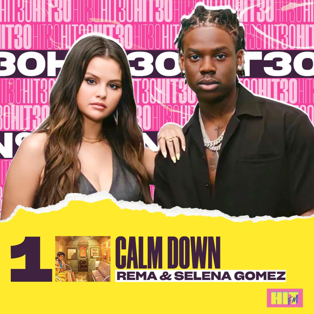 Hit_FM's tweet photo. ⚠️ ¡ @heisrema y @selenagomez consiguen el número 1 de HIT 30! 🥳🥇 

Desliza para descubrir el TOP 10 de esta semana, y no te olvides de seguir votando por tu HIT favorito en 👉 https://t.co/YhhmgGLuG8 https://t.co/A3WOYVLiQB