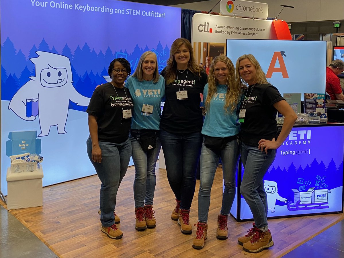 typingagent_com's tweet image. Most secret agents are hard to find…but not us! Find your Typing Agent friends here @NCCE_EdTech at the Yeti Learning booth! See you there 🤩 #seeyouthere #edtech #typingagent #conference #teachers #learning #keyboarding
