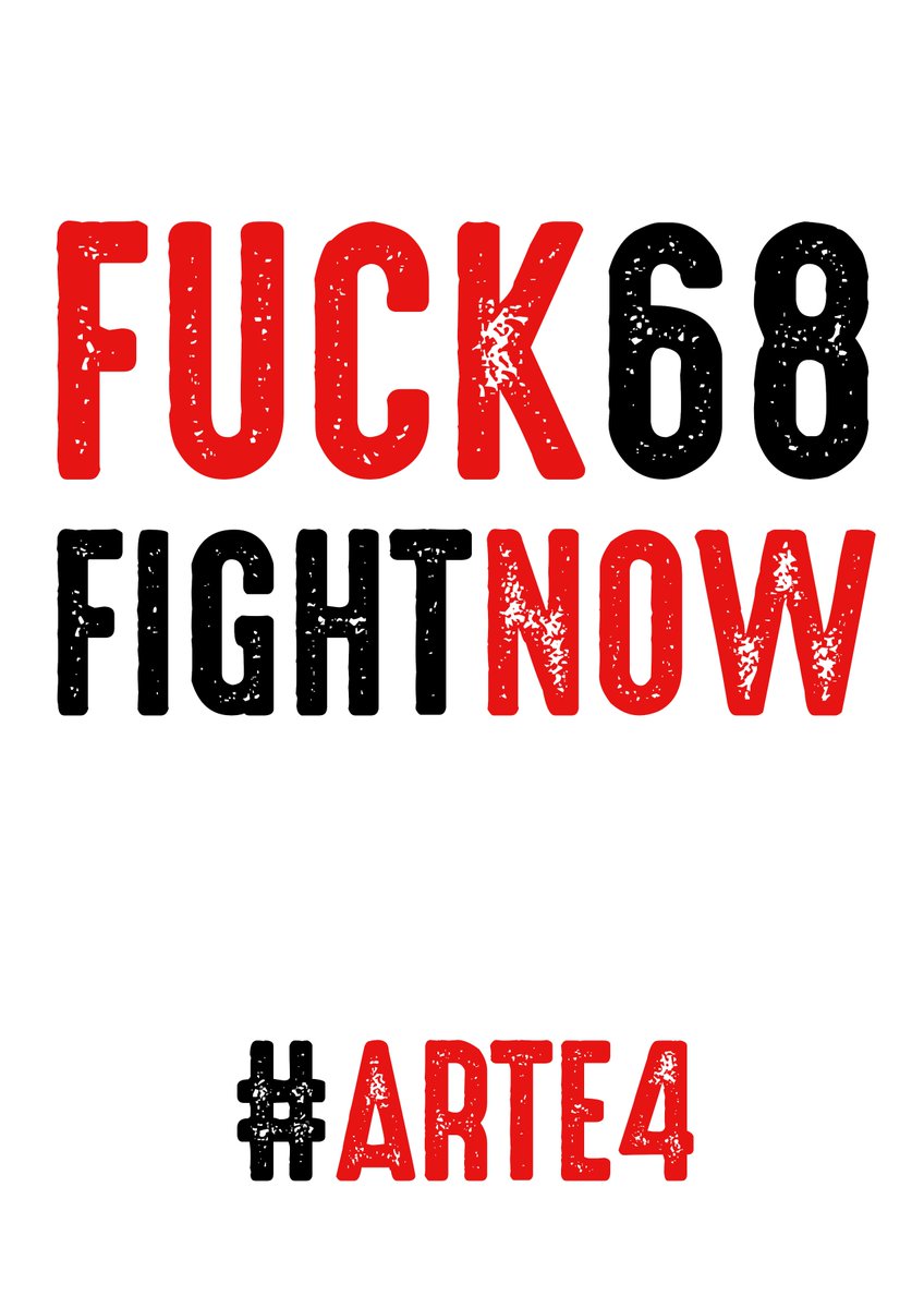 teacherdude's tweet photo. F*ck 68, fight now.
This image is free to use and abuse
#France #arte4 #Macron https://t.co/yuxgc8EJZY