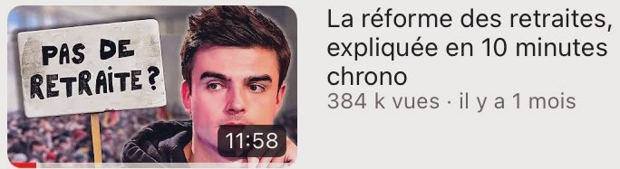 🚨 49.3, motion de censure, manifs… 

Avec <a href="/HugoDecrypte/">Hugo Décrypte</a> on explique dans cette vidéo ce que contient la réforme, les arguments des opposants et les alternatives ⬇️

Rendre l’actualité accessible à tous ✅

youtu.be/j4U2CvqBlg8