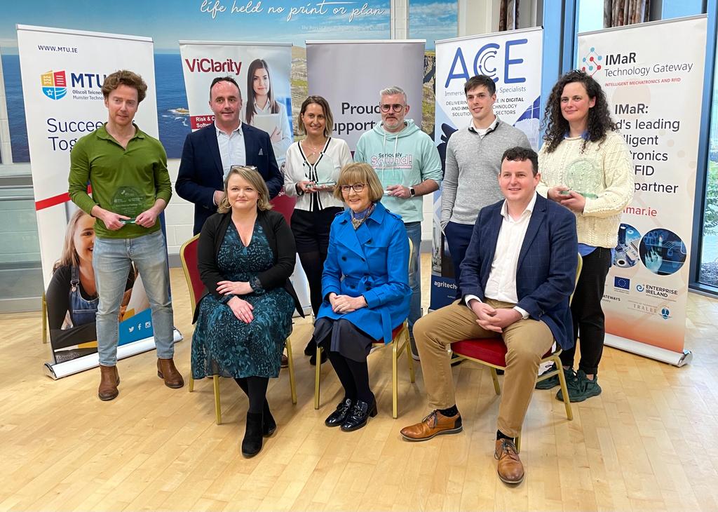 Congratulations to all the winners and participants in today's event at Kerry Month of Enterprise <a href="/MTU_ie/">Munster Technological University</a> <a href="/Entirl/">Enterprise Ireland</a> <a href="/EI_NewFrontiers/">Enterprise Ireland's New Frontiers programme</a>   Thank you to all sponsors and organisers for supporting our entrepreneurs.