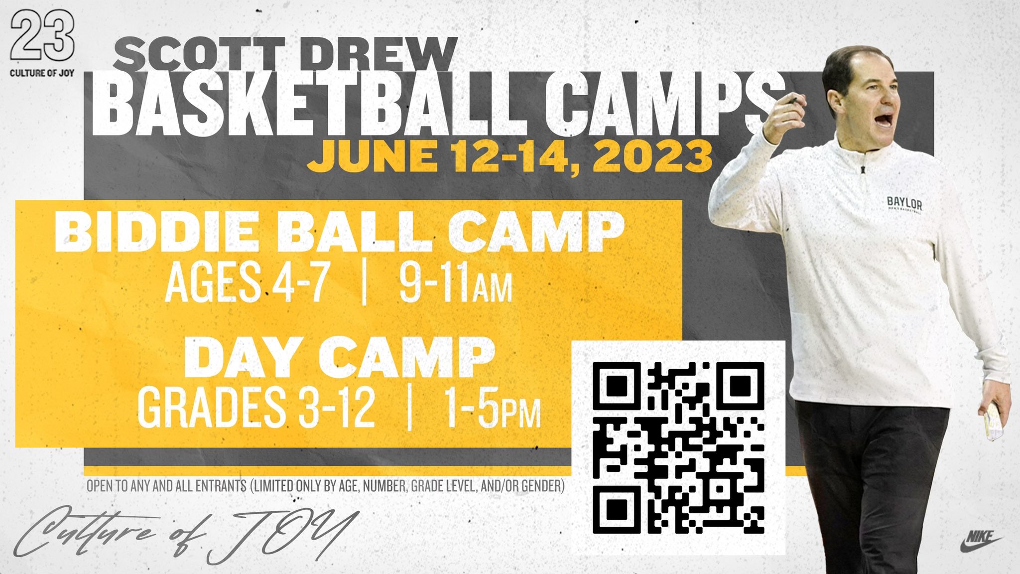 Baylor MBB Camps on Twitter "Registration for Scott Drew Basketball