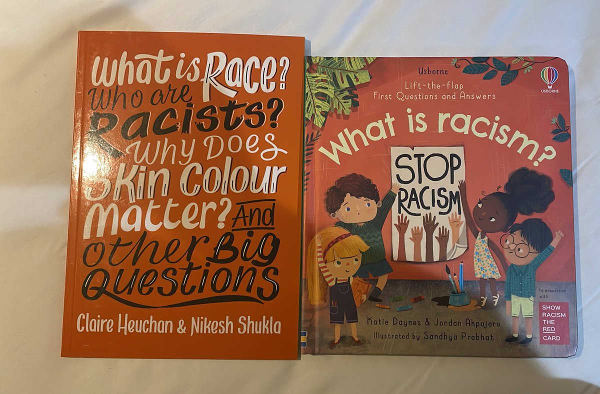 Some great books to add to your #antiracism collection. Sad that we have to explain this to our children but also good to have something to refer to when you need to have that talk.