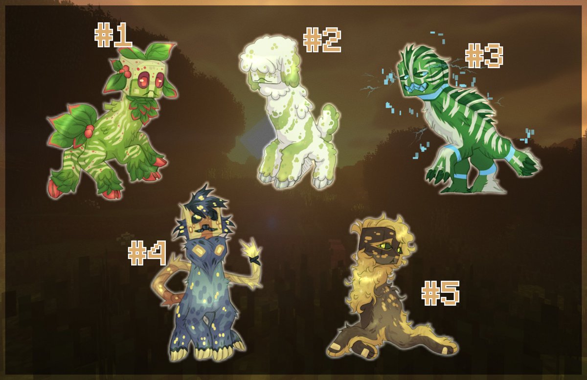 Guess this can go here too-
Minecraft creeper adopts auction P:
toyhou.se/20712685.aucti…