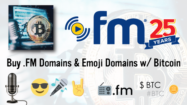 dotFM's tweet photo. ๐ต๐ณ๐Buy .FM Domains, Premium Domains & Emoji Domains w/ #Bitcoin ๐ช @ #dotFM
Start Here ๐ :> https://t.co/YfKPKF2E7l
#BTC $BTC #CryptoNews #NFT #NFTs #Web3 #Domain #EmojiDomain #EmojiDomains #Emoji #FMoji #CryptoCurrency #Crypto #Cryptos #Web3Names #web3domains https://t.co/N3zy2oJzMc