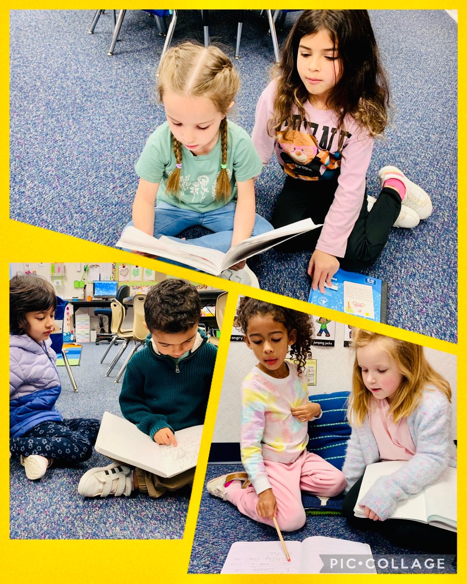 We LOVE to share our writing with partners!! It makes us stronger writers and readers ♥️ <a href="/LindseyElem/">Lindsey  Elementary</a>