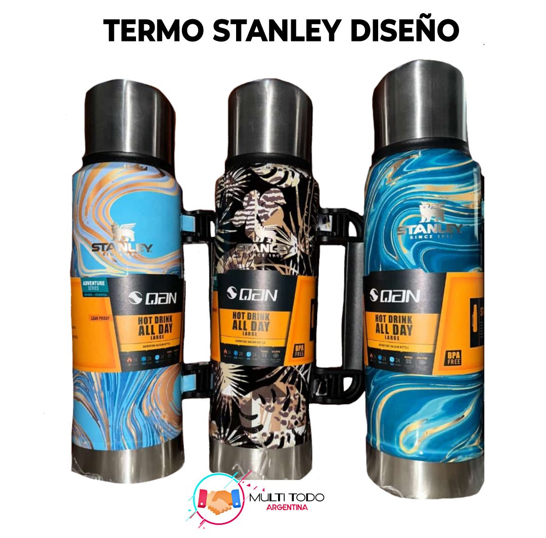 Multitodoarg's tweet photo. TERMOS STANLEY CON DISEÑO #Stanley #termostanley #termoamericano #termos #mayorista #pormayor #earthquake #Temblor #mate #argentina #BuenosAires #chicago #boston #denver #Delaware #Milwaukee #london #usa #utah #carolinadelnorte #colorado #tendenfia #Michigan #Arizona #texas https://t.co/rd4FhD54qo