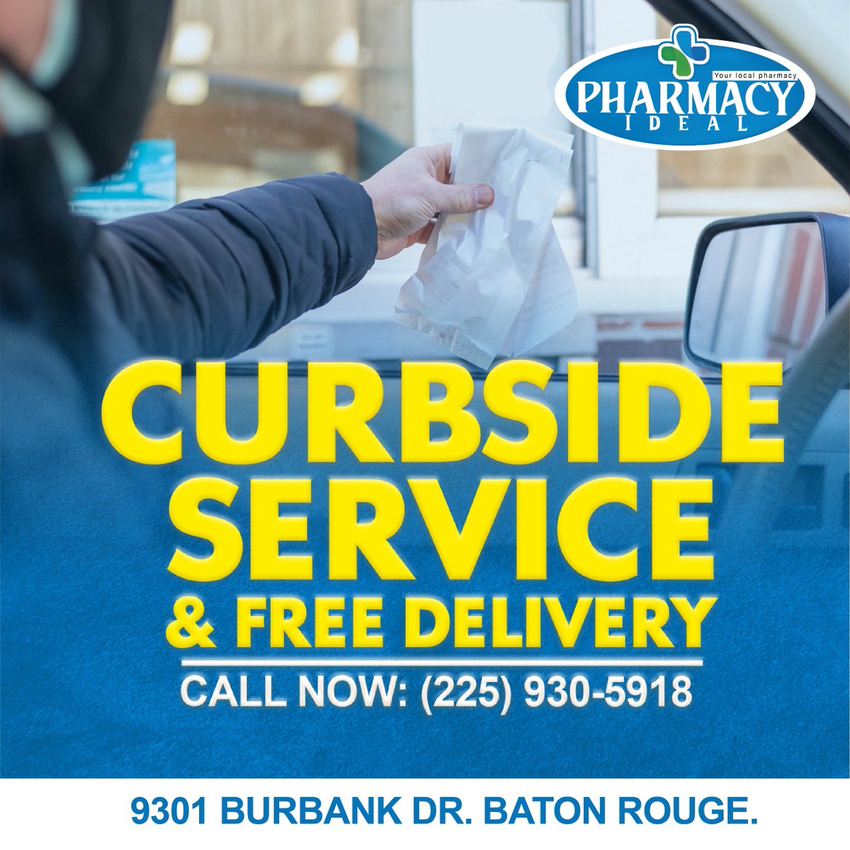 We have great news for all our Pharmacy Ideal customers.

Your health is our priority!

#healthylifestyle #healthcare #batonrouge  #lousiana  #free #service