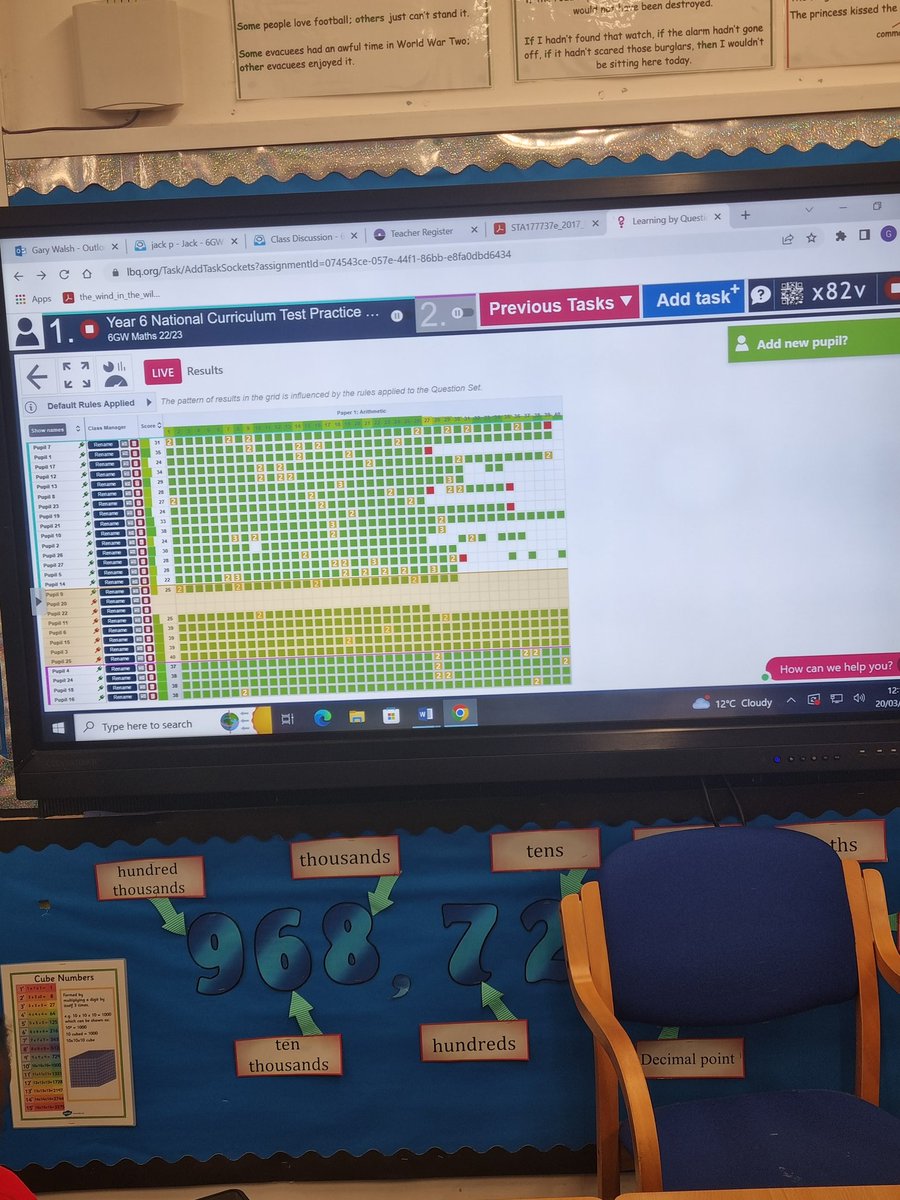 Morden_Mount's tweet photo. @lbq SATs prep is well underway here and LBQ is having a great impact on our spag results. Such a quick way of assessing common misconceptions and informing us teachers on what areas need more revision. https://t.co/D31QDtynV1